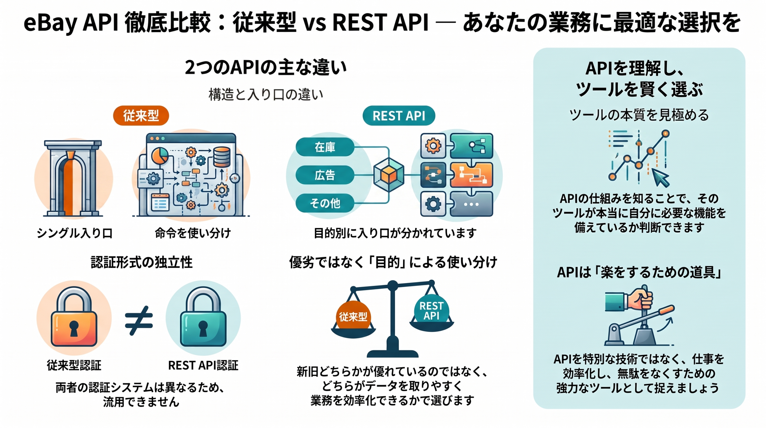 【eBay API 実践講座 10】Trading APIとREST APIの違い〜俺たちの冒険はこれからだ！〜