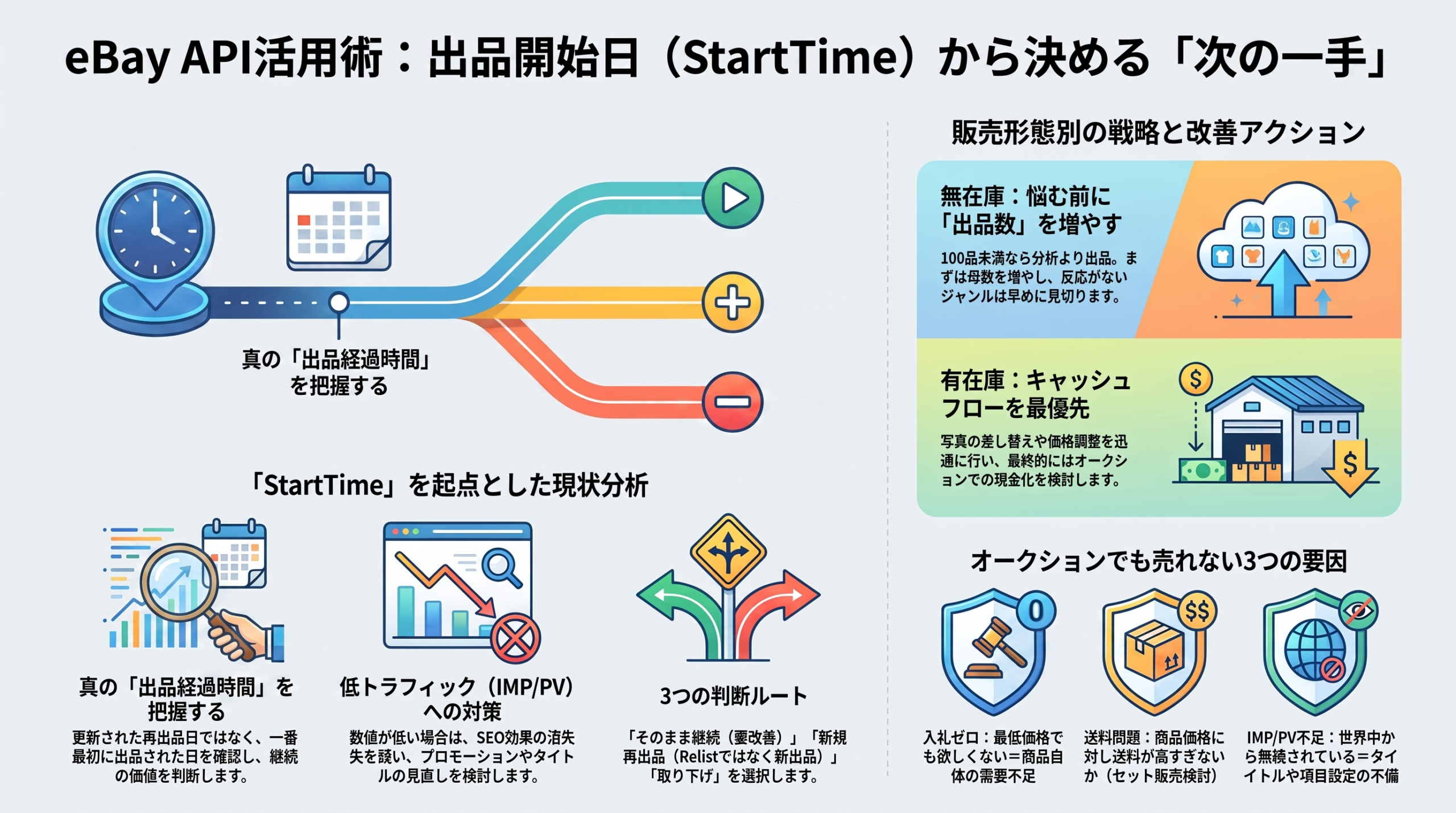 【eBay API 実践講座 08】出品開始日から販売戦略を考える〜取ったからには使い倒す〜